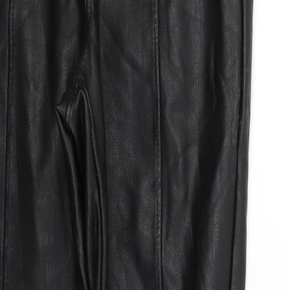 New Look Womens Black   Trousers  Size 12 L27 in