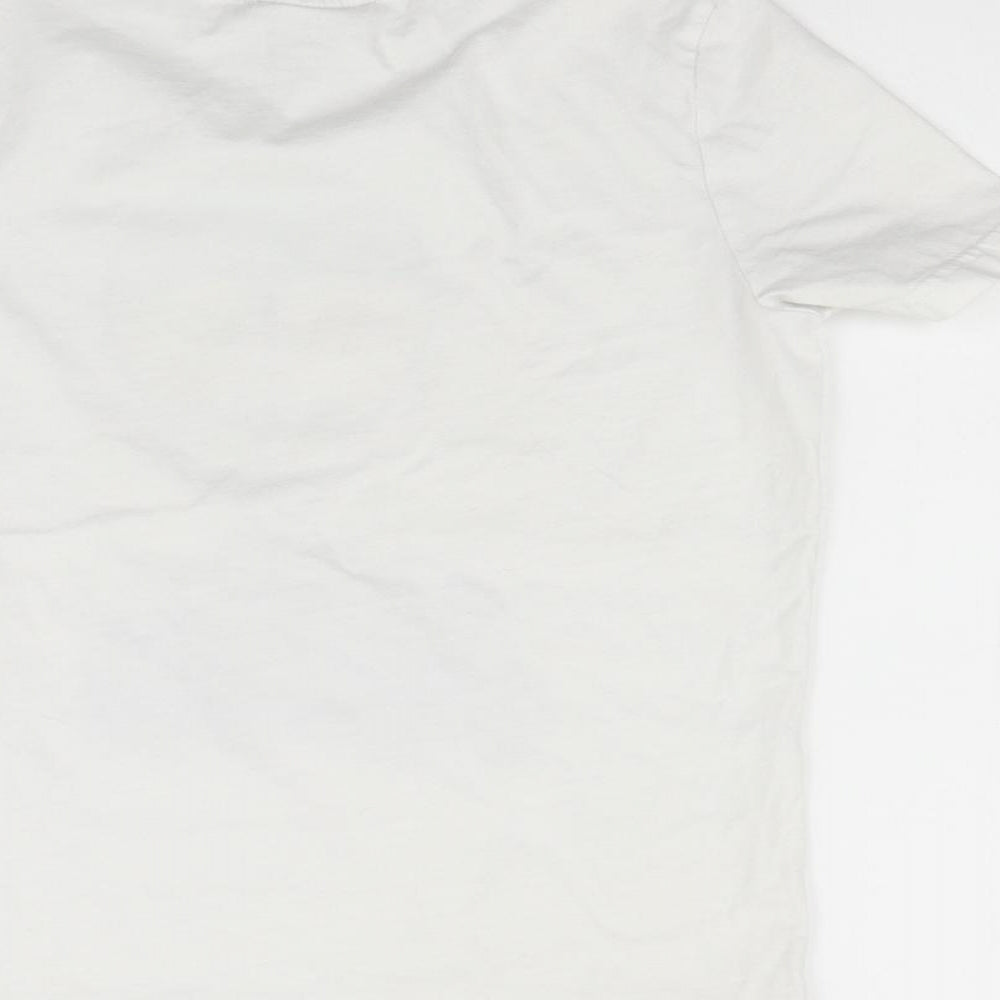 Fortnite Boys White   Basic T-Shirt Size 8-9 Years  - fortnite