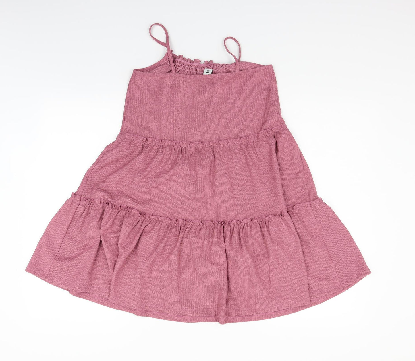 tu  Girls Orange   Fit & Flare  Size 11 Years