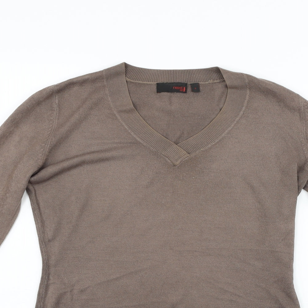 NEXT Womens Brown   Pullover Jumper Size 8