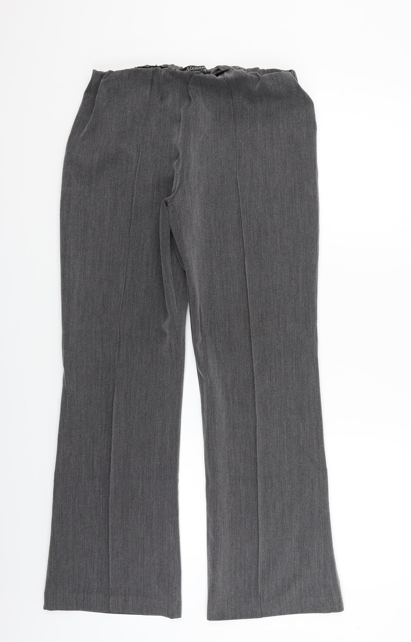ALEXARA Womens Grey   Trousers  Size 10 L28 in