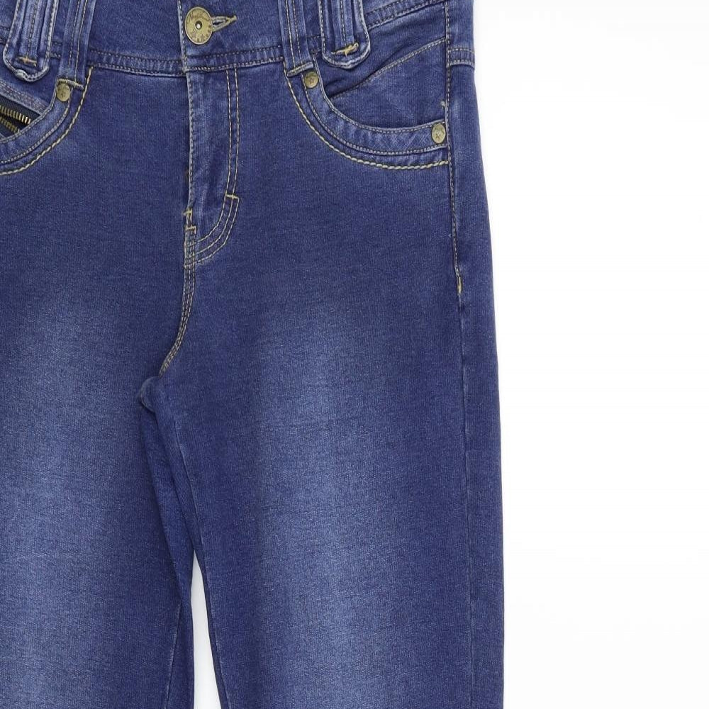 NEXT Womens Blue   Straight Jeans Size 12 L27 in