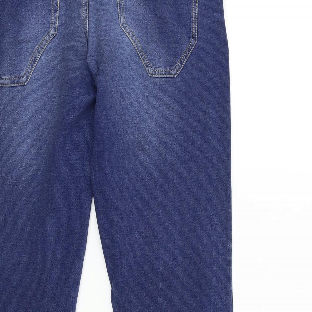 NEXT Womens Blue   Straight Jeans Size 12 L27 in