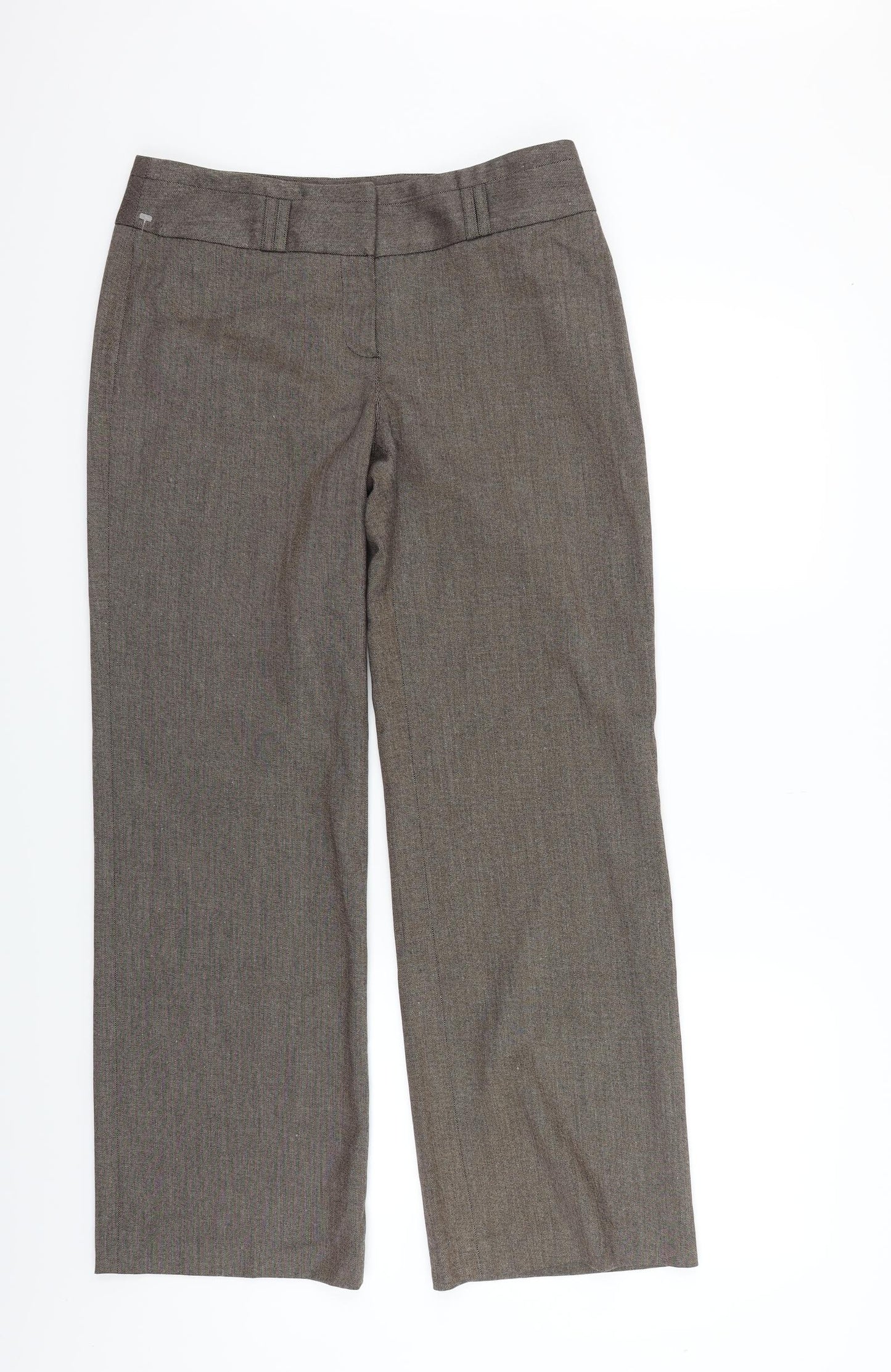 Principles Womens Grey   Trousers  Size 12 L29 in