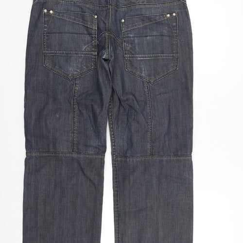 NEXT Womens Blue   Straight Jeans Size 32 in L27 in