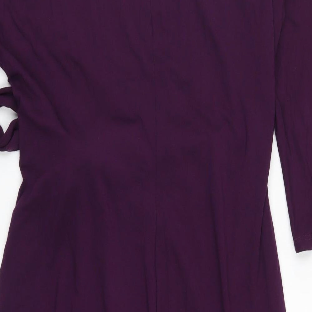 Phase Eight Womens Purple   Pencil Dress  Size 14