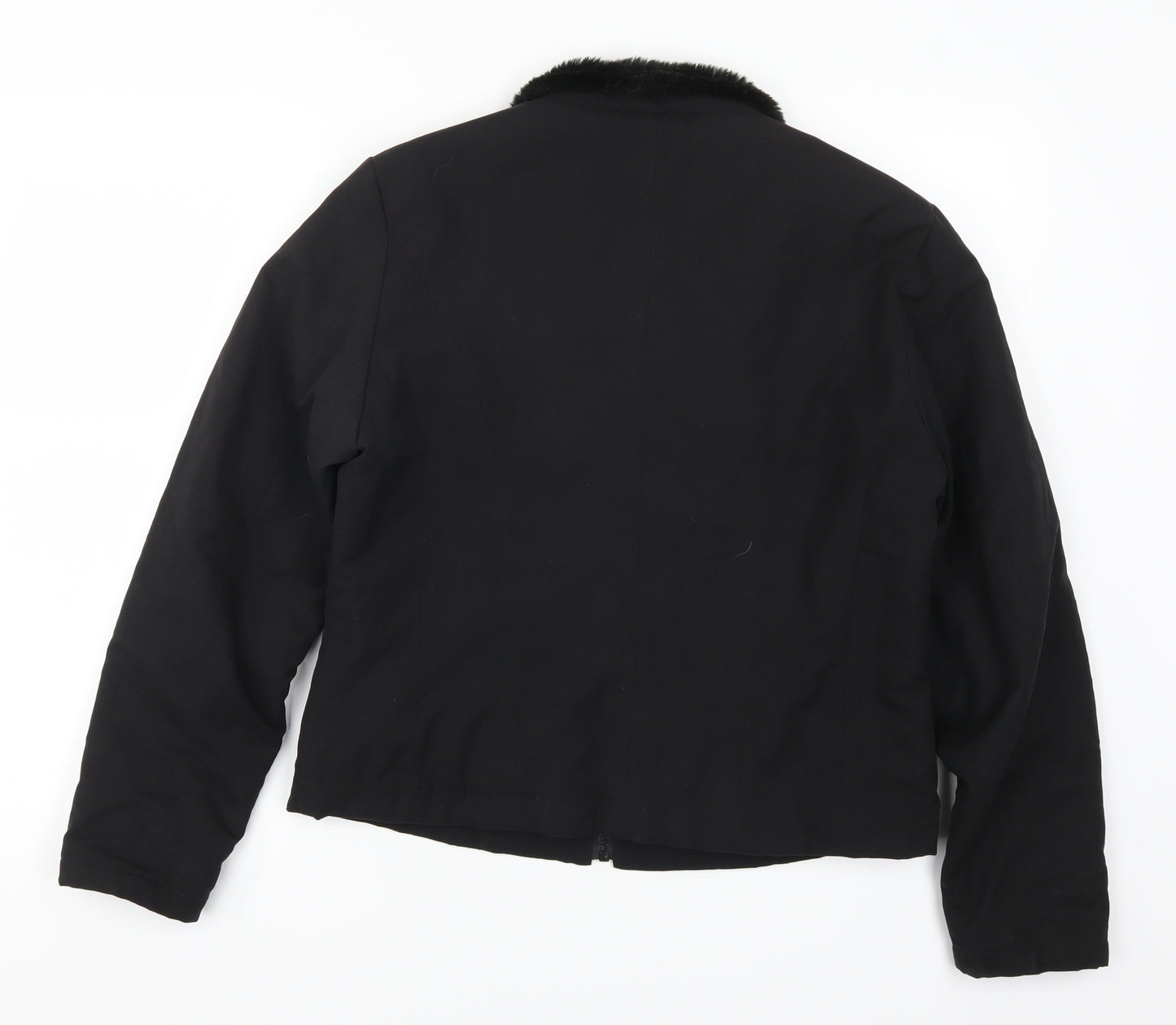New Look Womens Black   Jacket Coat Size 14