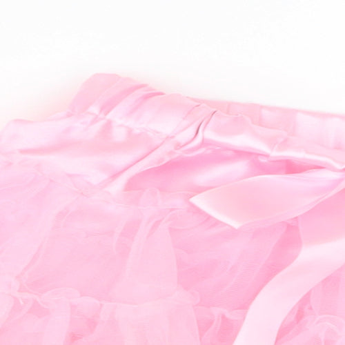 Iffiel Girls Pink   Tutu Skirt Size 9-12 Months