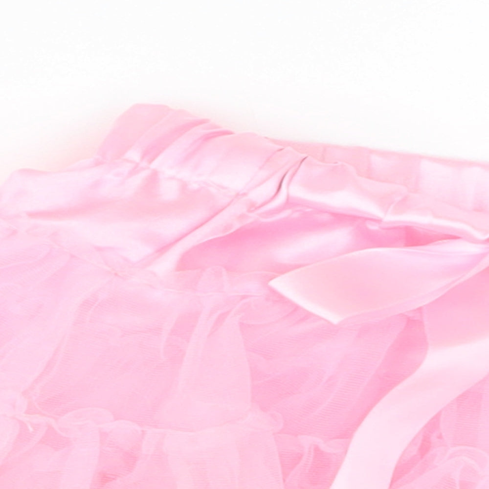 Iffiel Girls Pink   Tutu Skirt Size 9-12 Months