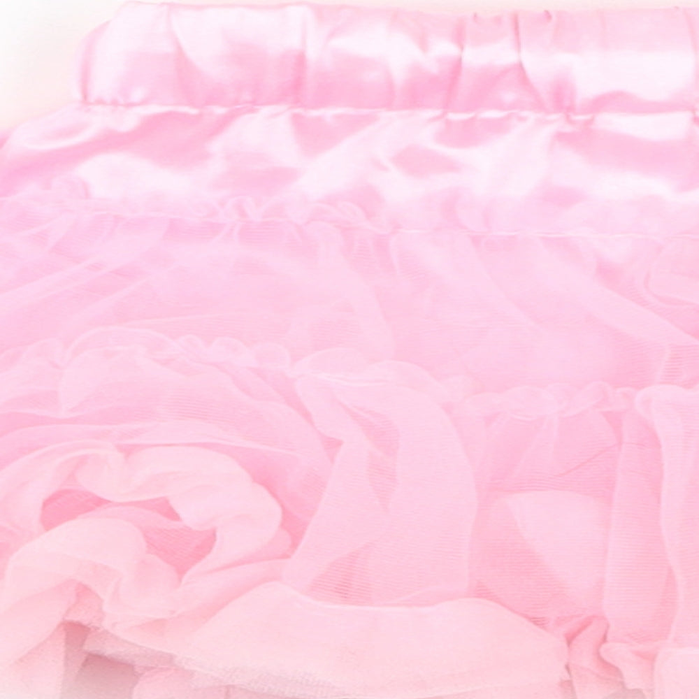 Iffiel Girls Pink   Tutu Skirt Size 9-12 Months