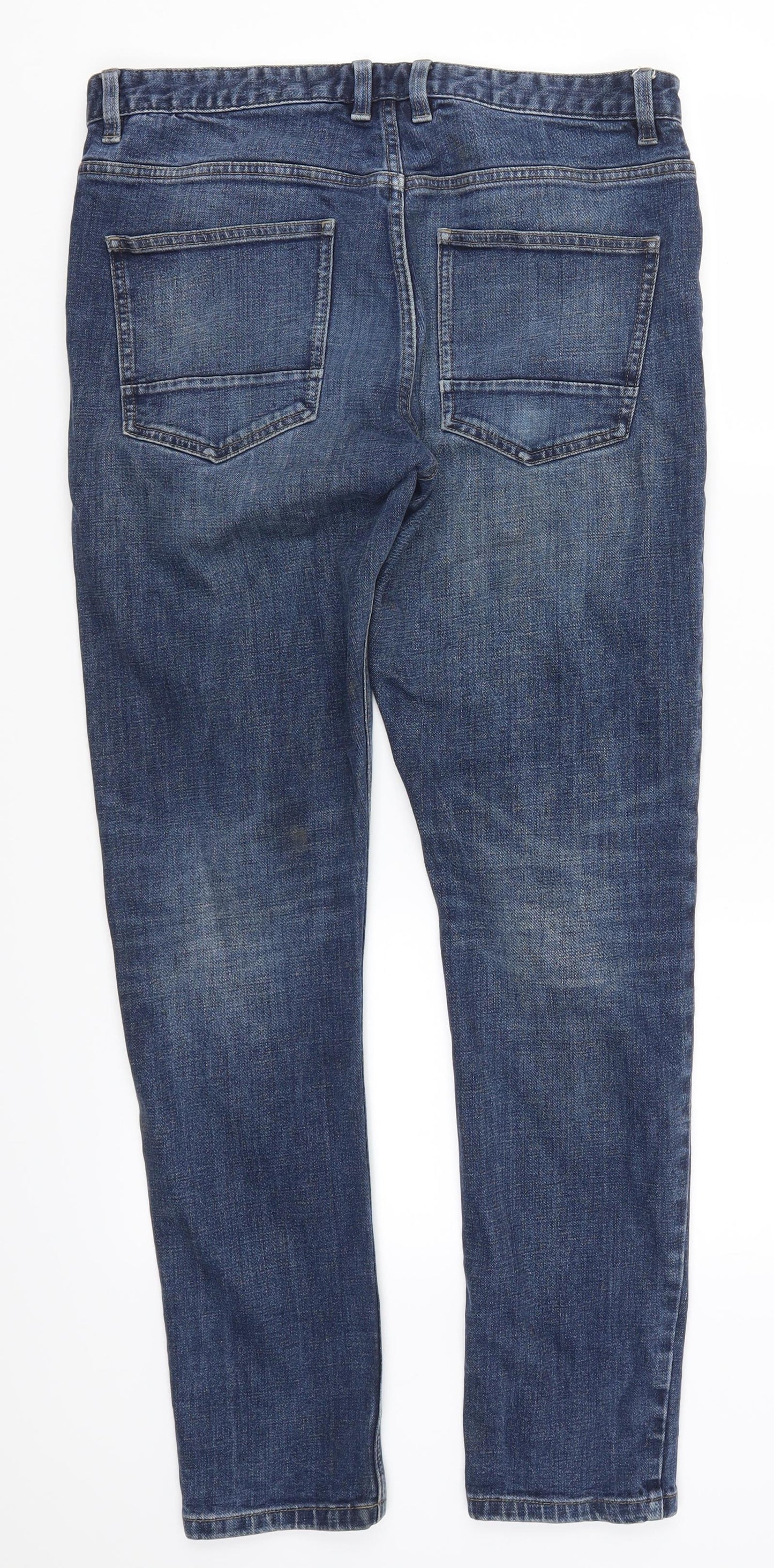 NEXT Mens Blue  Denim Skinny Jeans Size 32 L29 in