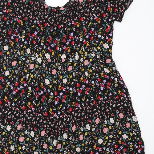 New Look Womens Multicoloured Floral  Playsuit One-Piece Size 18 L3 in