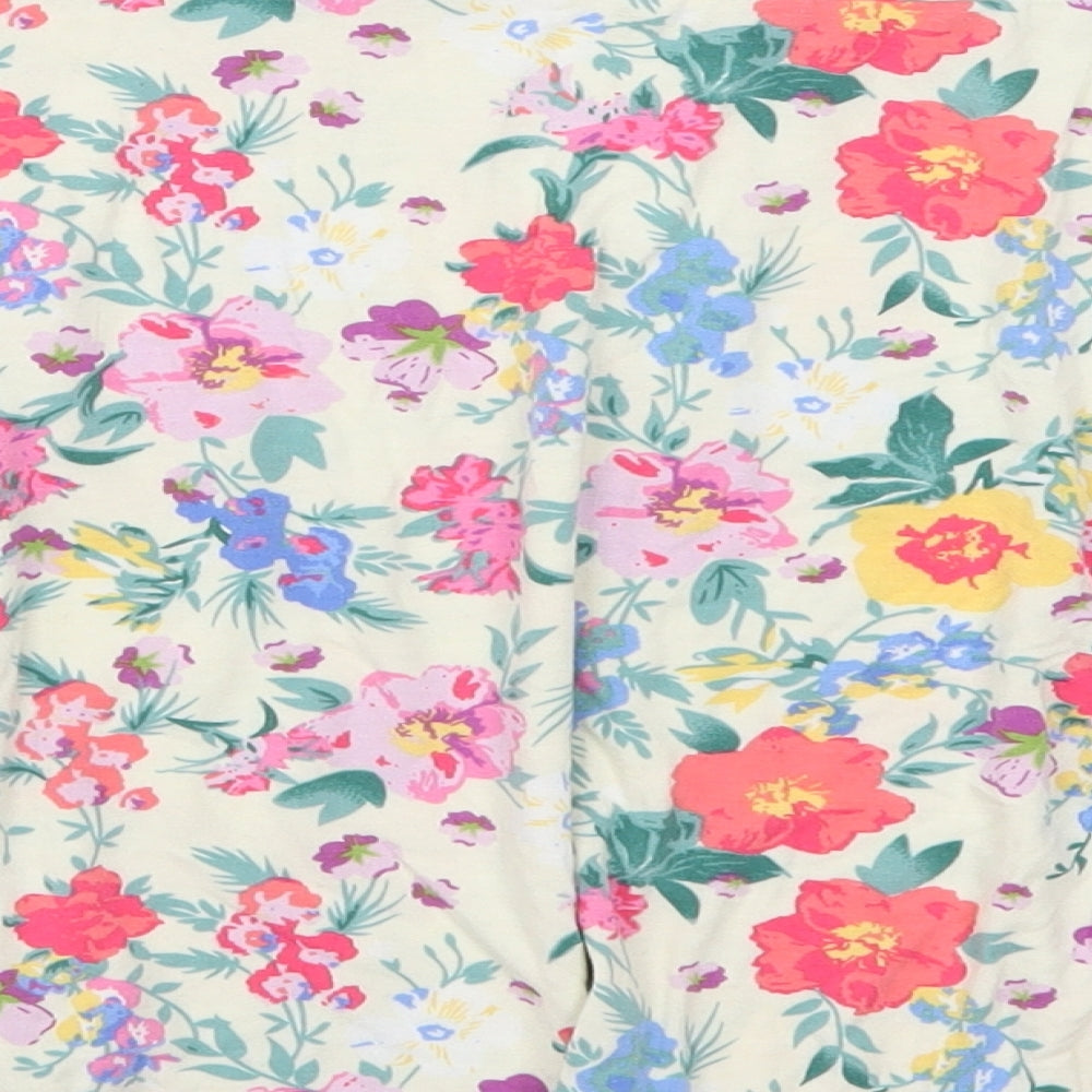 F&F Womens Multicoloured Floral  Skater Skirt Size 18
