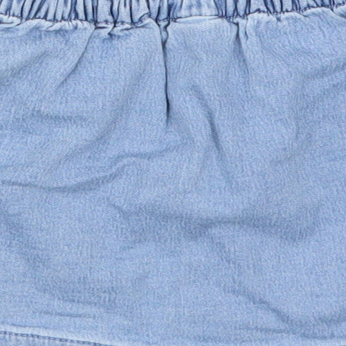 NEXT Girls Blue  Denim Skater Skirt Size 12-18 Months
