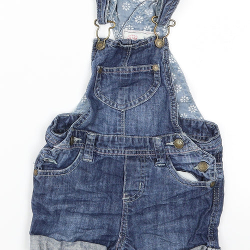 Mantaray Baby Blue  Denim Dungaree One-Piece Size 18-24 Months
