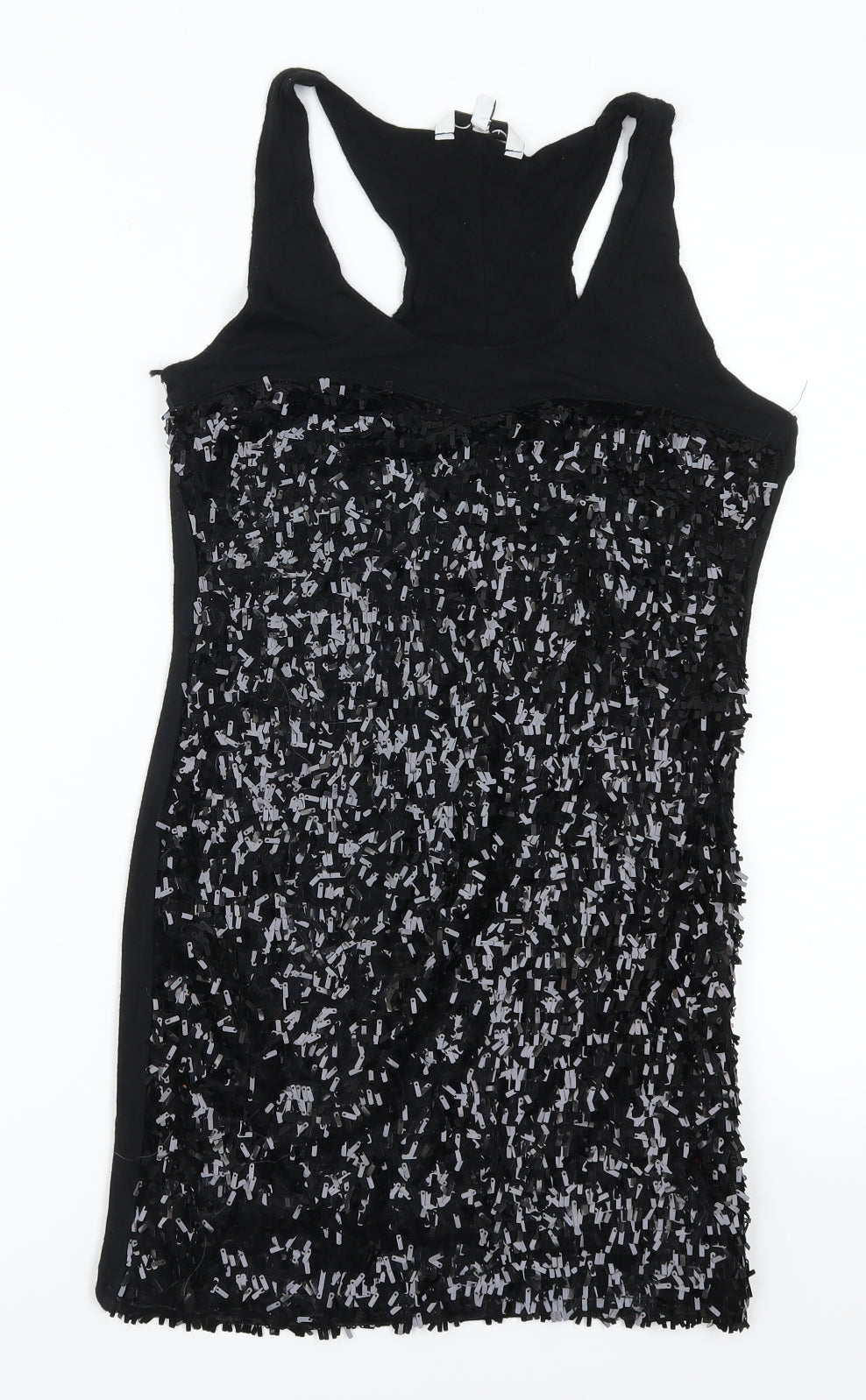 New Look Womens Black   Basic Tank Size 12