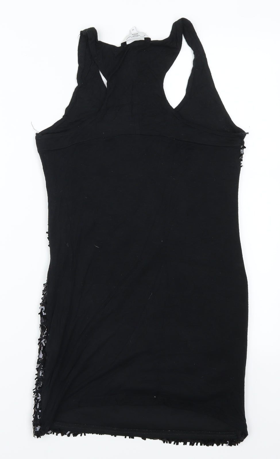 New Look Womens Black   Basic Tank Size 12