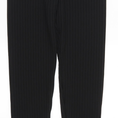 PRETTYLITTLETHING Womens Black   Carrot Leggings Size 23 in L28 in