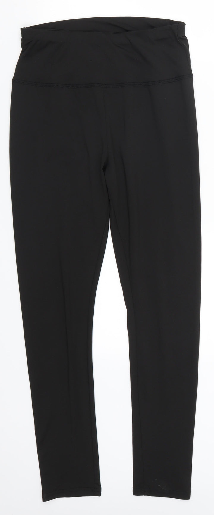 SheIn Womens Black Track Pants Leggings Size S L25 in