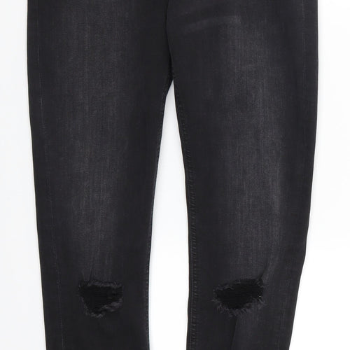 Denim Co Womens Black  Denim Skinny Jeans Size 10 L27 in