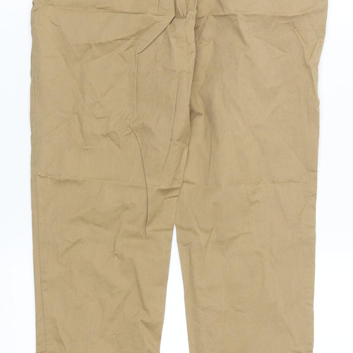 International Womens Beige   Trousers  Size 10 L26 in