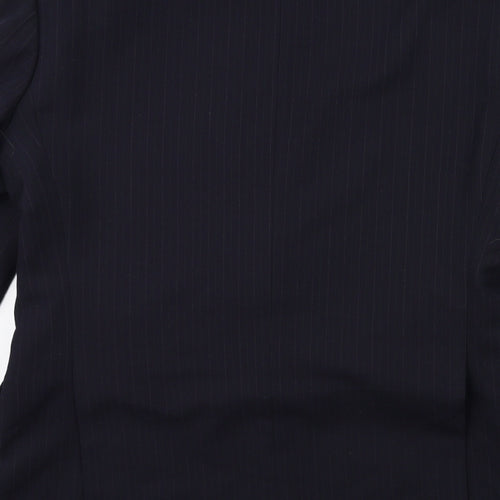 Marks and Spencer Mens Blue Striped  Jacket Suit Jacket Size 38