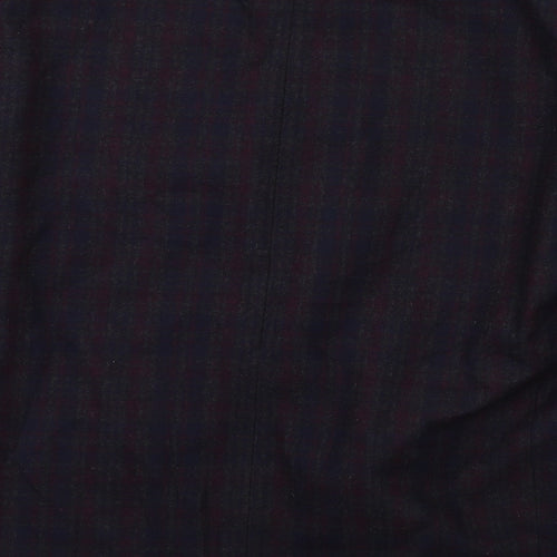 Preworn Mens Blue Striped  Jacket Suit Jacket Size 42