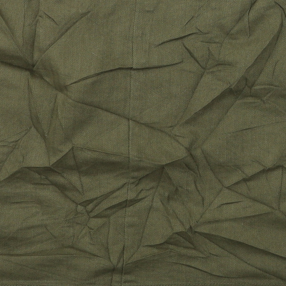 M&Co Womens Green   Mini Skirt Size 14