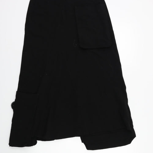 ISCHIKO Womens Black   Straight & Pencil Skirt Size 10