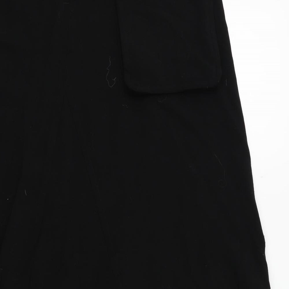 ISCHIKO Womens Black   Straight & Pencil Skirt Size 10