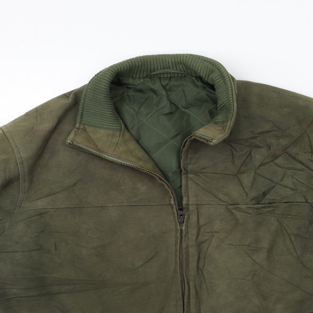 F&F Mens Green   Jacket Coat Size M