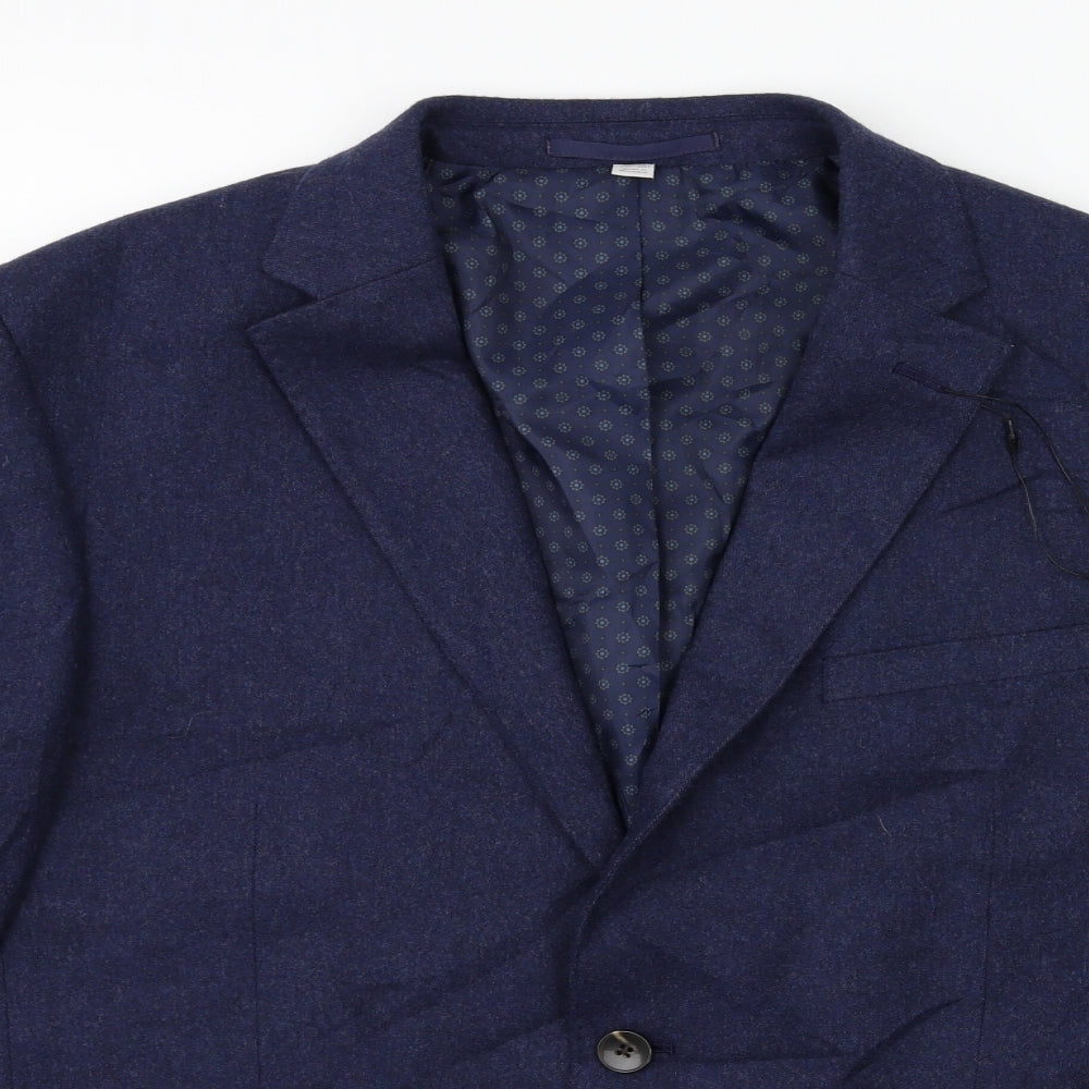 Marks and Spencer Mens Blue   Jacket Suit Jacket Size 42