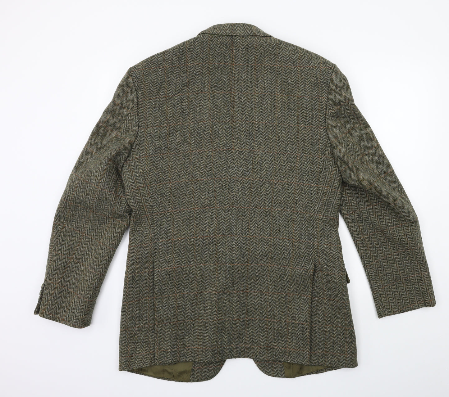 JOHN C HARDY Mens Green   Jacket Suit Jacket Size 42