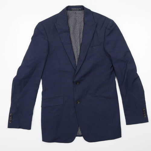 Marks and Spencer Mens Blue   Jacket Suit Jacket Size 36