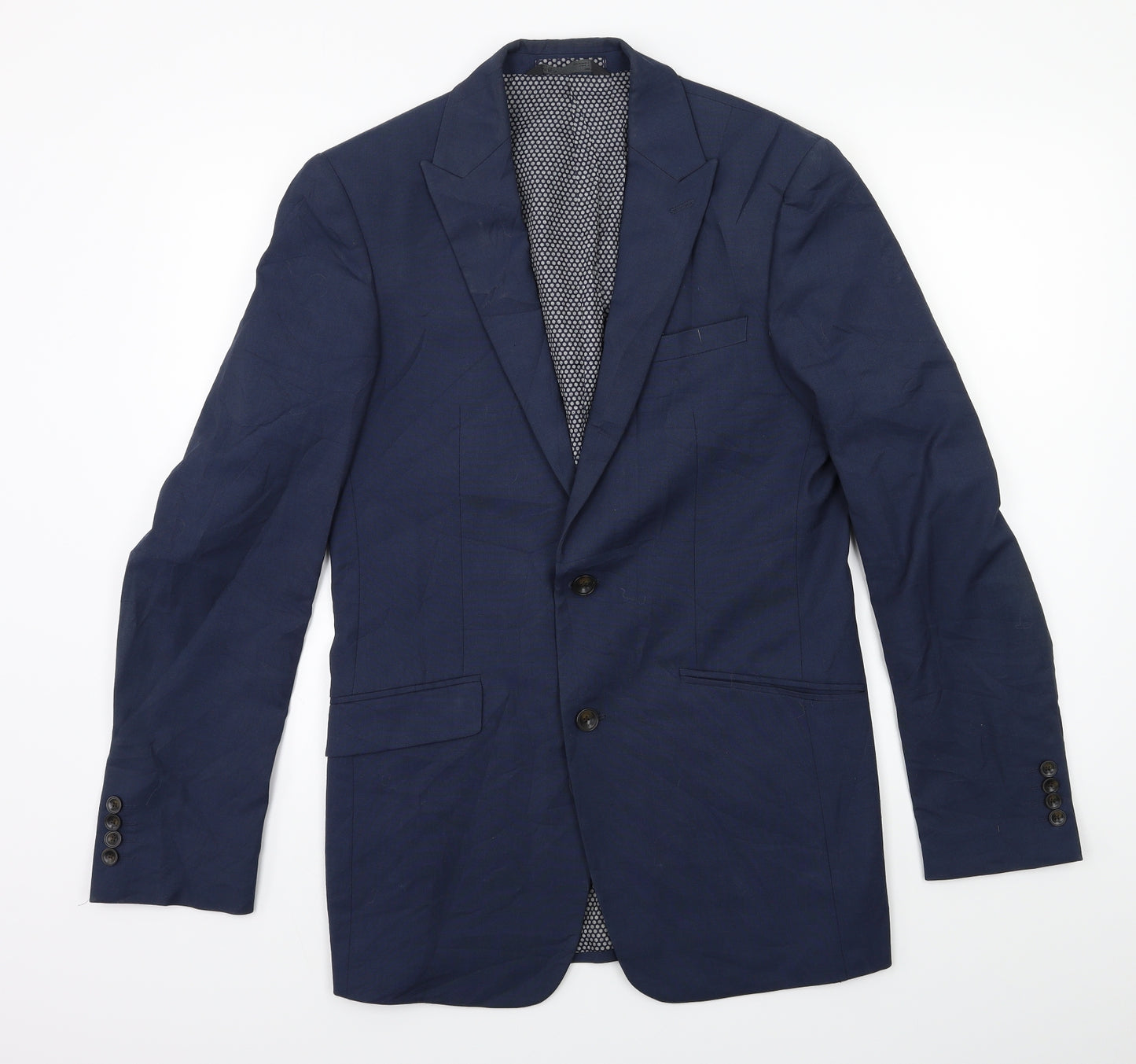 Marks and Spencer Mens Blue   Jacket Suit Jacket Size 36