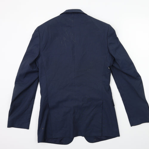 Marks and Spencer Mens Blue   Jacket Suit Jacket Size 36