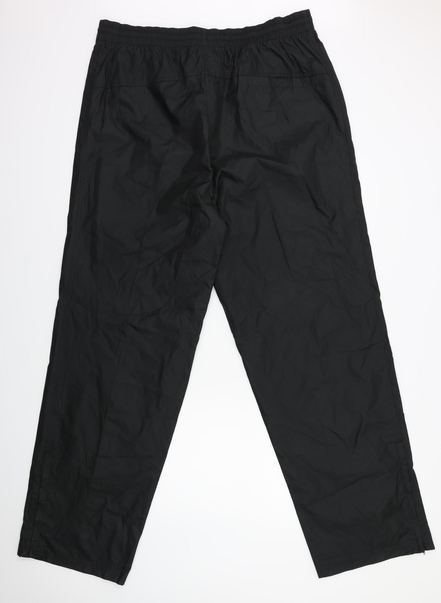 Dunlop Mens Black   Rain Trousers Trousers Size 2XL L33 in