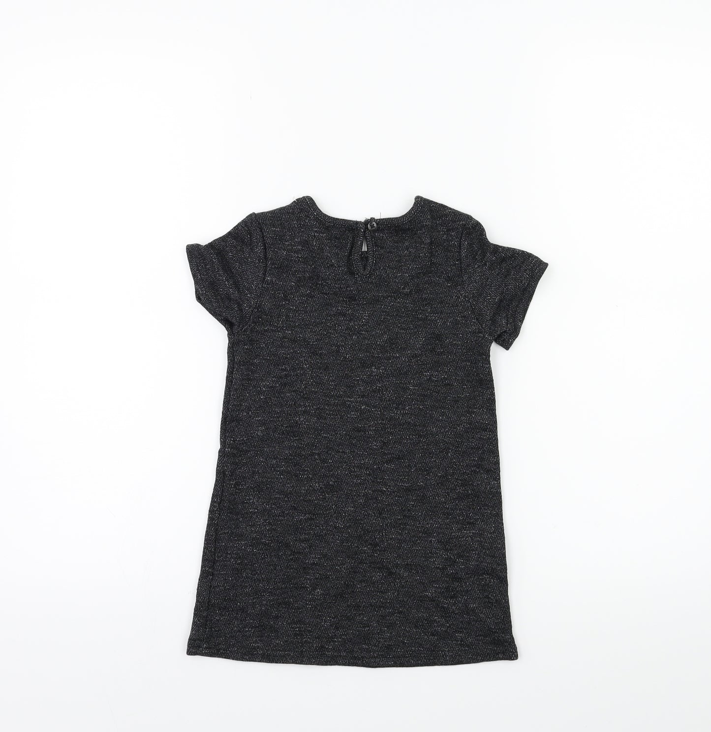 Primark Baby Black Floral  A-Line  Size 12-18 Months