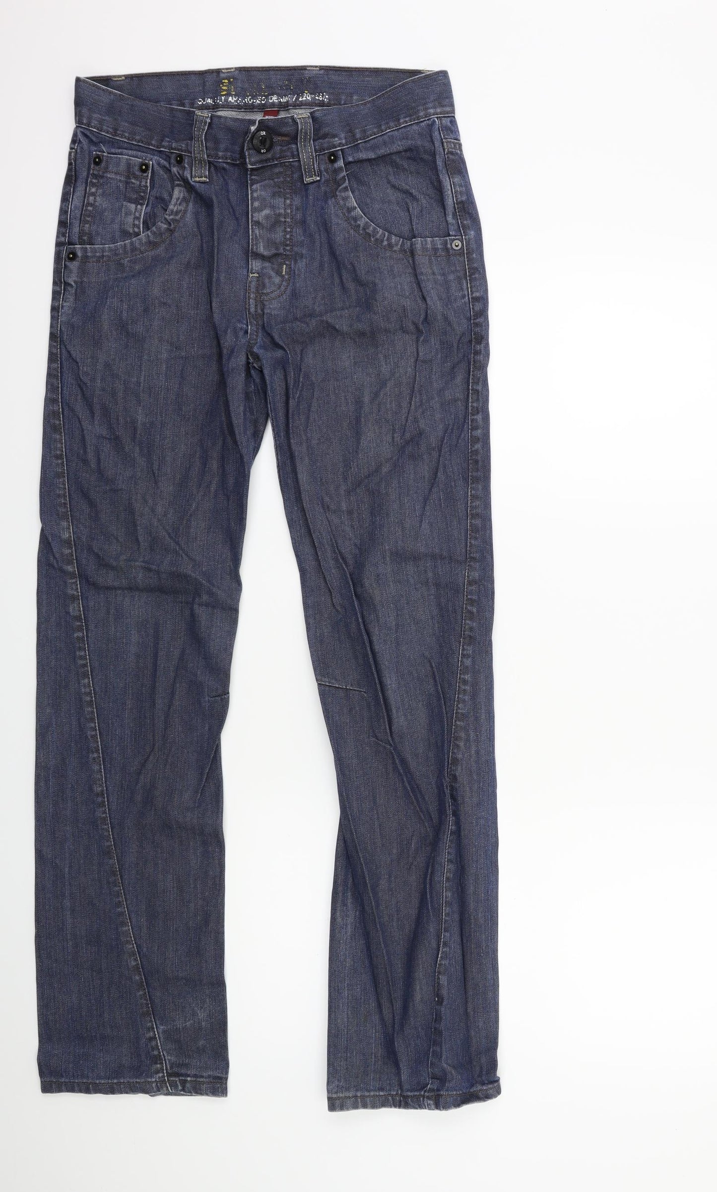 Preworn Mens Blue  Denim Straight Jeans Size 30 in L32 in