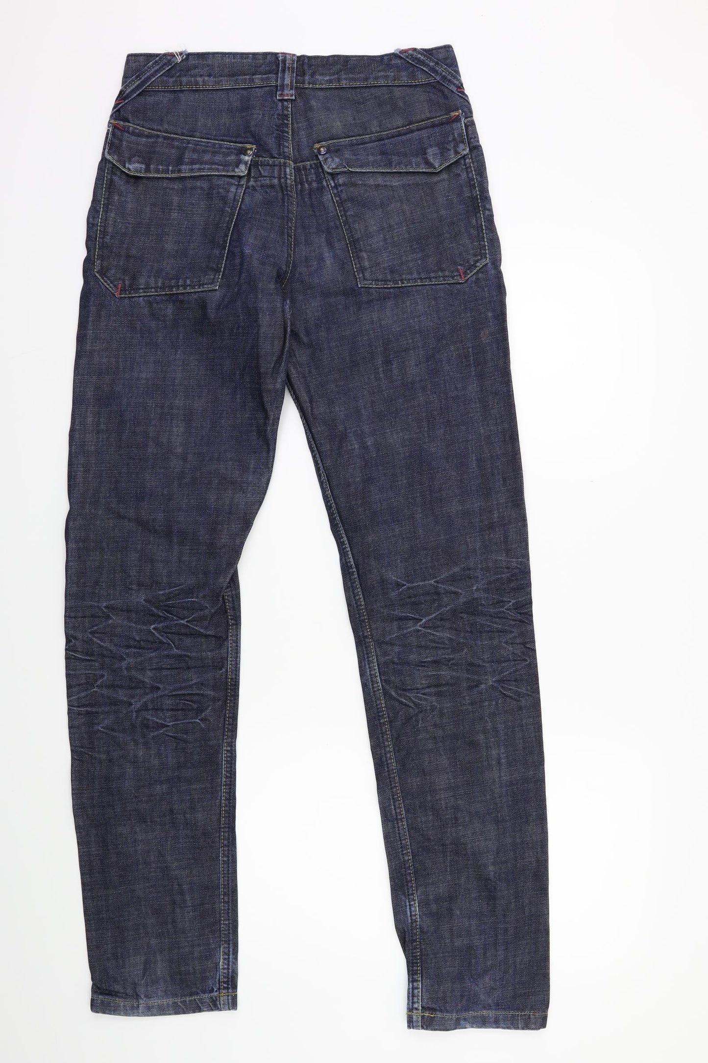 Denim & Co. Mens Blue  Denim Straight Jeans Size 30 in L30 in