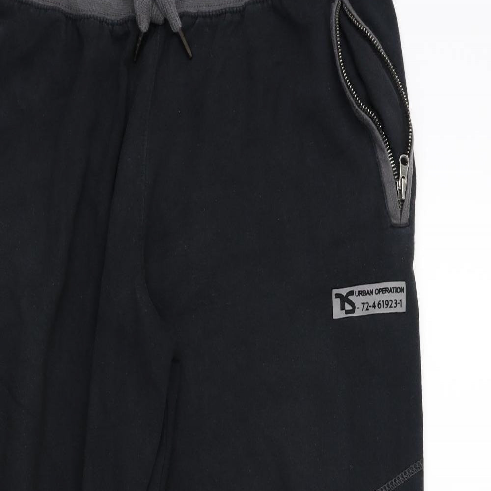 Twisted Soul Mens Black   Sweatpants Trousers Size XL L27 in