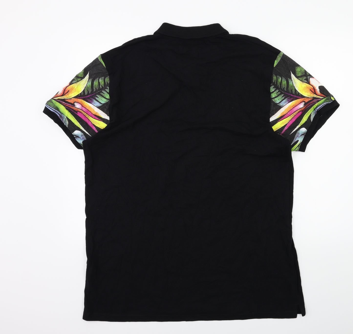 ACW85 Mens Black    Polo Size XL