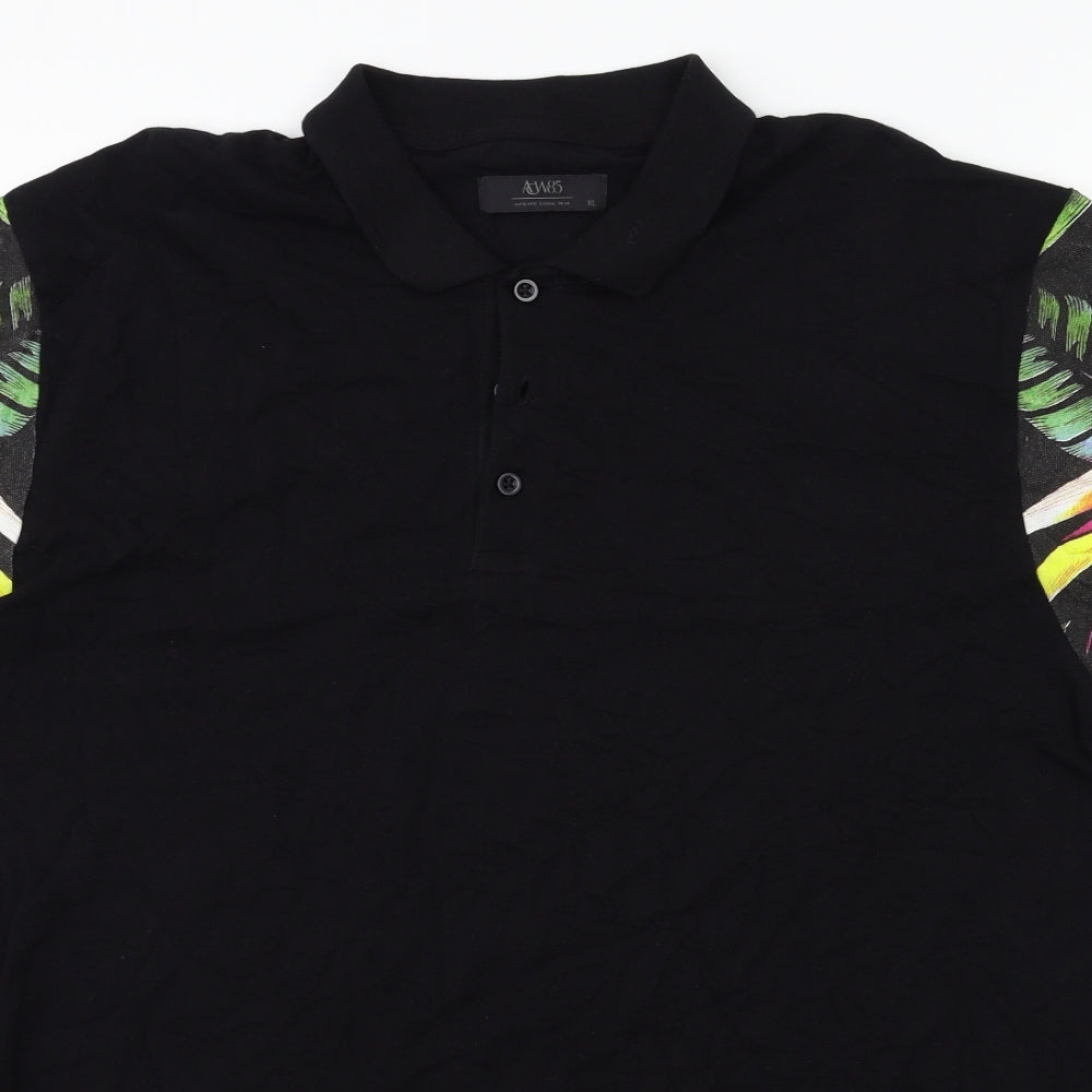 ACW85 Mens Black    Polo Size XL