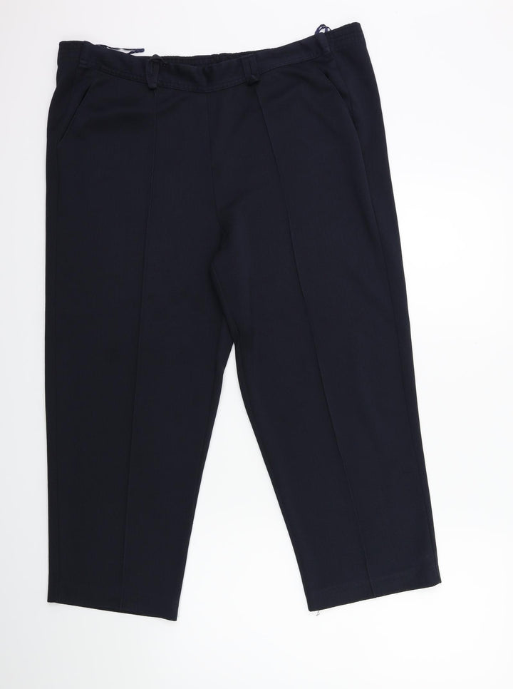 Bonmarché Womens Blue Sweatpants Trousers Size 14 L23 in