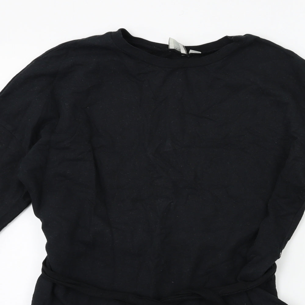 ASOS Womens Black   Jumper Dress  Size 6