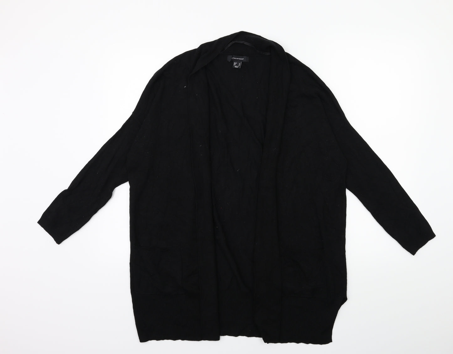 Atmosphere Womens Black  Knit Cardigan Jumper Size 12