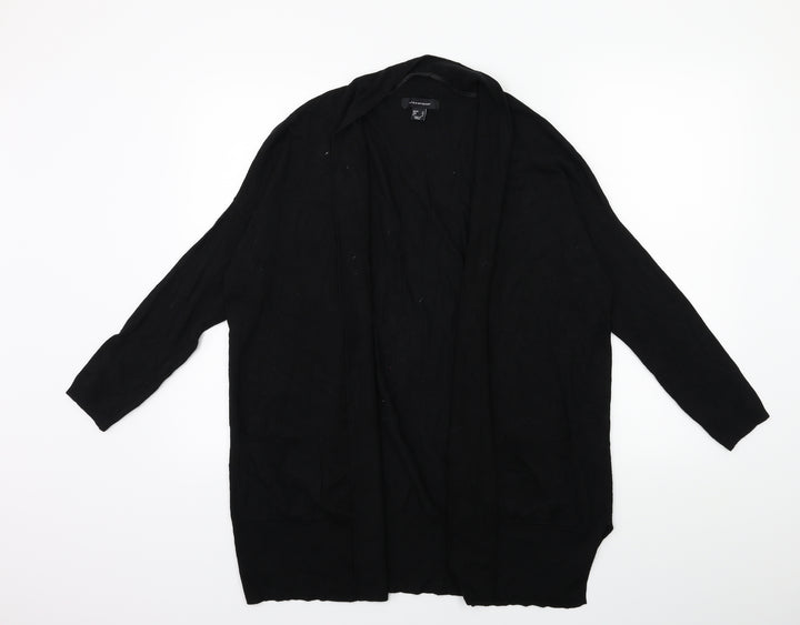 Atmosphere Womens Black  Knit Cardigan Jumper Size 12