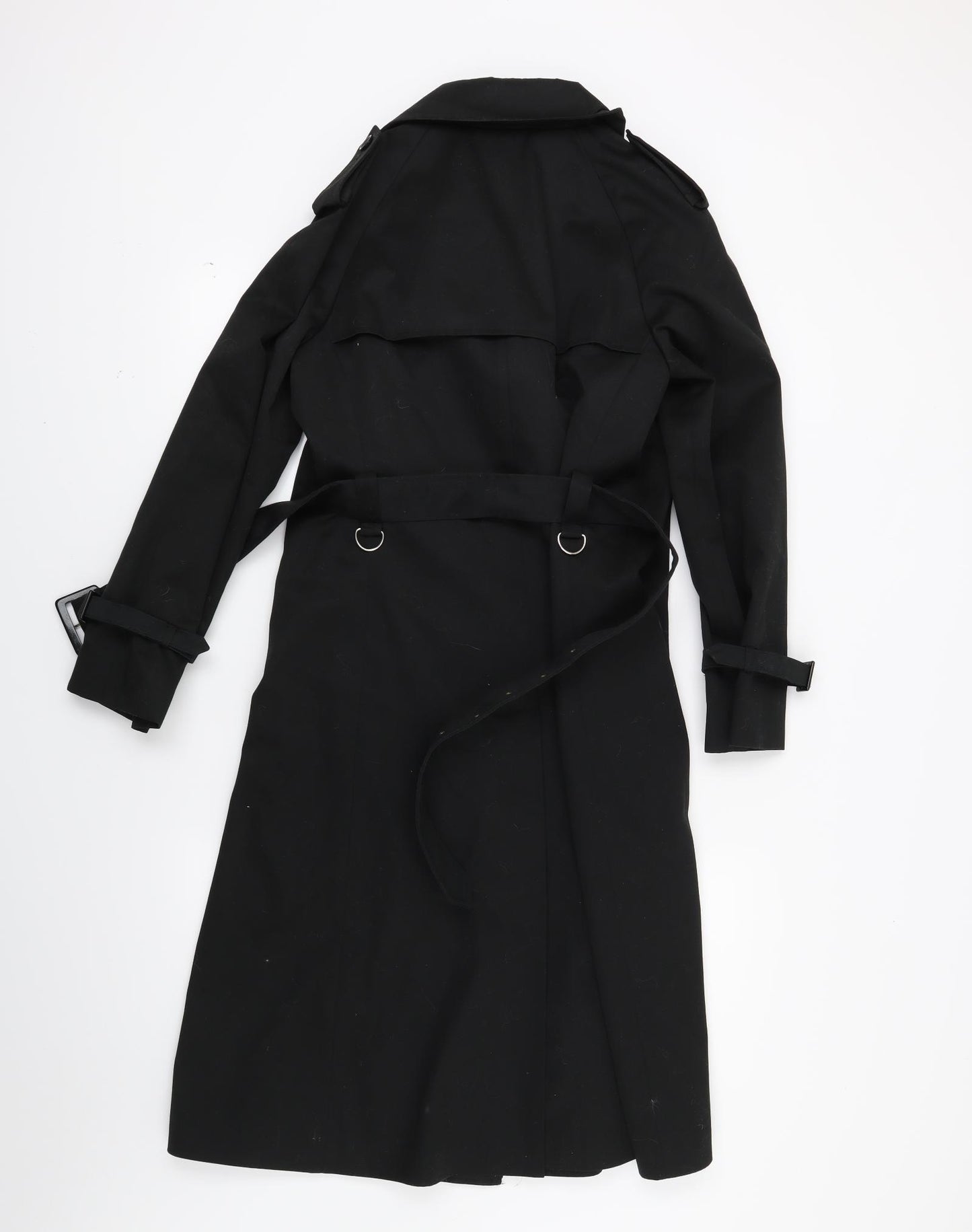 Dannimac Womens Black   Overcoat Coat Size S