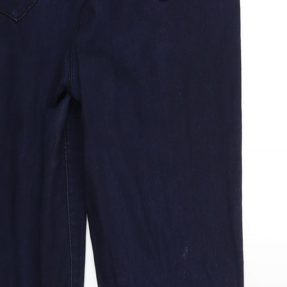 Primark Womens Black  Denim Skinny Jeans Size 14 L27 in