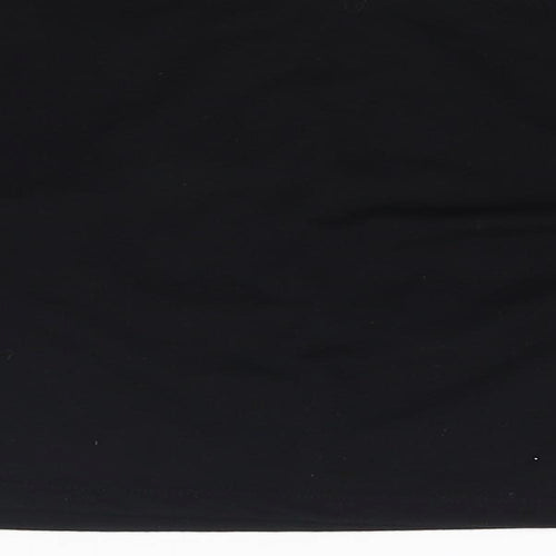 Candy Couture Girls Black   Cropped T-Shirt Size 10 Years  - NYC